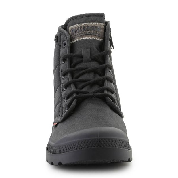 Scarpe Palladium Pampa ri-trapuntate 74386-008-M nero 2