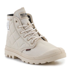 Scarpe Palladium Pampa ri-trapuntate 74386-210-M beige 1