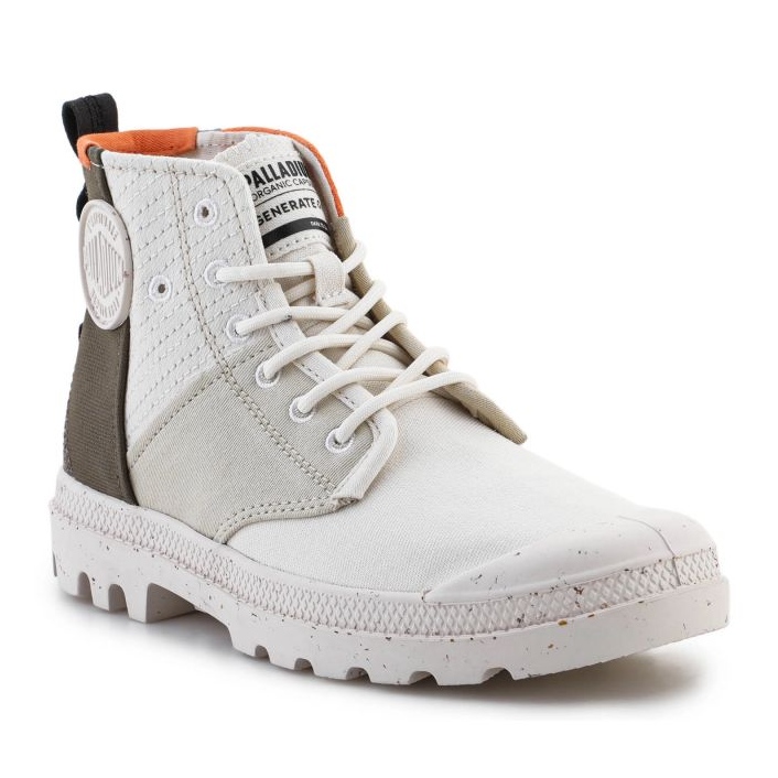 Palladium Palladio Pampa Hi Re Genera scarpe 79128-363-M bianca 1