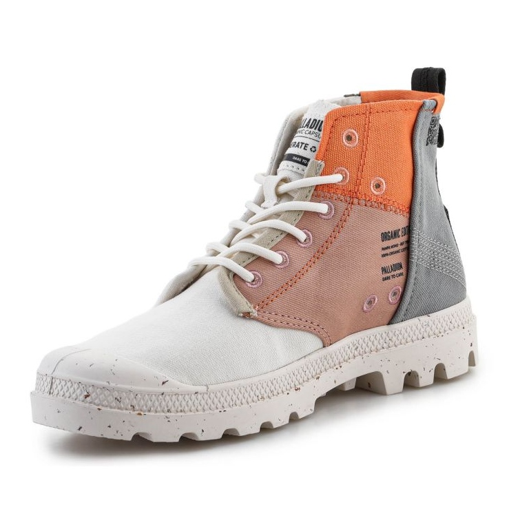 Palladium Palladio Pampa Hi Re Genera scarpe 79128-363-M bianco 2
