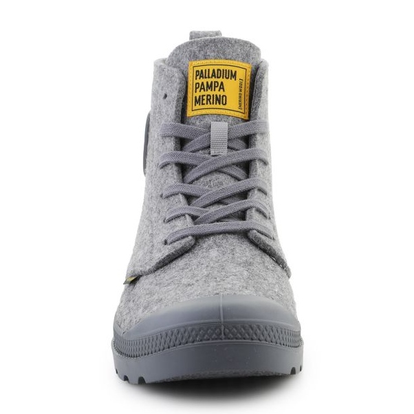 Scarpe Palladium Pampa Hi Merino 74377-027-M Grigio 2