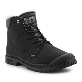 Scarpe Palladium sp20 Cuff in pelle impermeabile Wl 79067-008-M nero 1