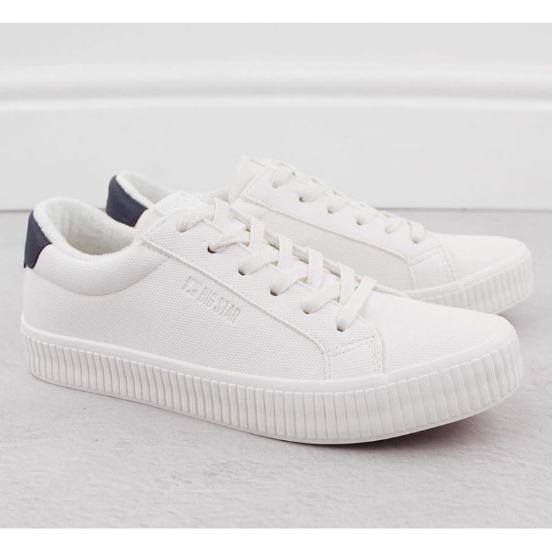 Scarpe da ginnastica isolanti Big Star W OO274A460 INT2063A bianca 2