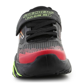 Scarpe Skechers S-Lights Flex-Glow Bolt 400138L-BKRD nero 2