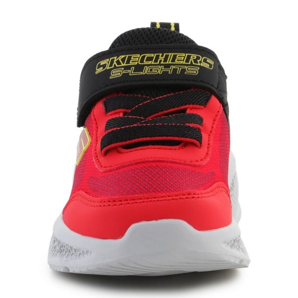 Skechers S-Lights Meteor-Lights-Krendox scarpe 401495N-RDBK rosso 2
