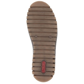 Stivali neri da donna impermeabili Rieker Y3433-00 nero 2