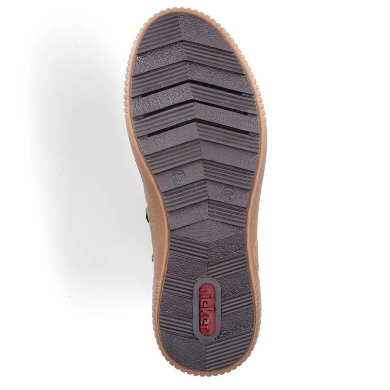 Stivaletti isolanti da donna, blu, Rieker Z6648-14 2