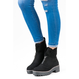 Vices Stivali chiusi con cerniera nero 1