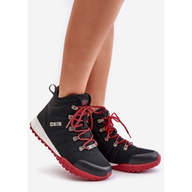Scarpe sportive Trappers da donna Big Star KK274217 Memory Foam System nere nero 1
