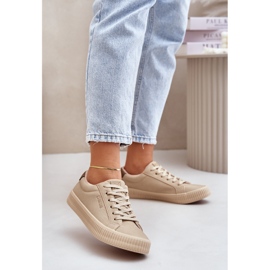 Scarpe da ginnastica isolanti Big Star da donna OO274A461 Beige 2