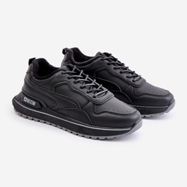 Scarpe da ginnastica isolanti da uomo Big Star OO174675 Sistema HI-POLY Nere nero 1