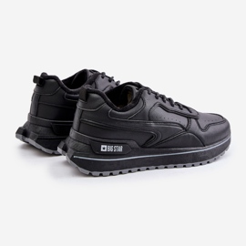 Scarpe da ginnastica isolanti da uomo Big Star OO174675 Sistema HI-POLY Nere nero 2