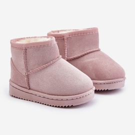 Stivali da neve isolati per bambini Rosa Gooby 1