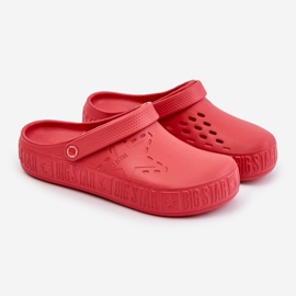 Zoccoli infradito leggeri da uomo Big Star II175004 Rossi rosso 1