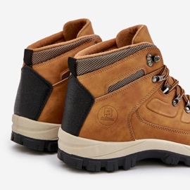 Scarponi da trekking isolati McBraun Camel da uomo marrone 2