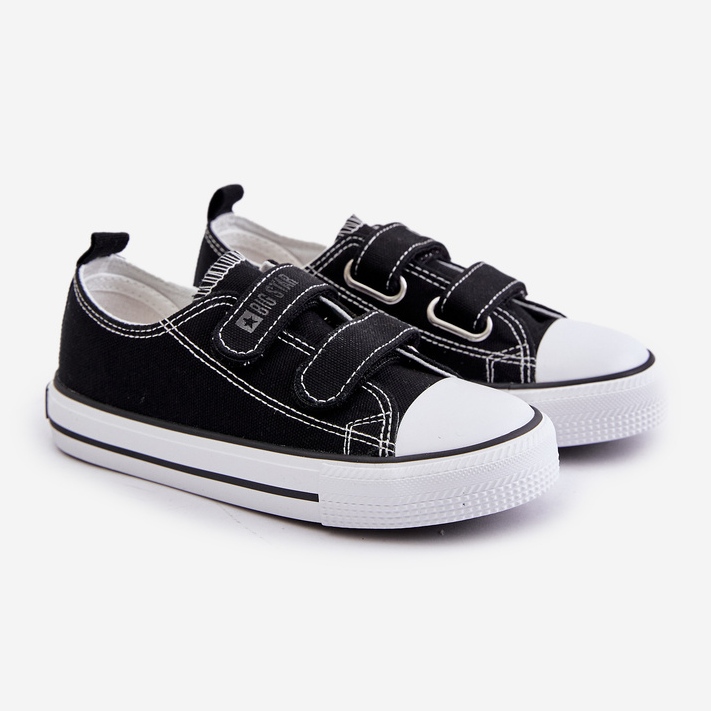 Scarpe da ginnastica con velcro per bambini Big Star OO374008 Nere nero 1