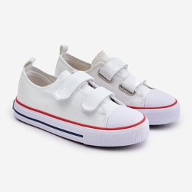 Scarpe da ginnastica con velcro per bambini Big Star OO374009 Bianco bianca 1