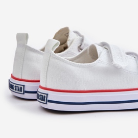 Scarpe da ginnastica con velcro per bambini Big Star OO374009 Bianco 2