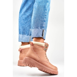 Stivali isolanti da donna, rosa 9501-PA-P 1