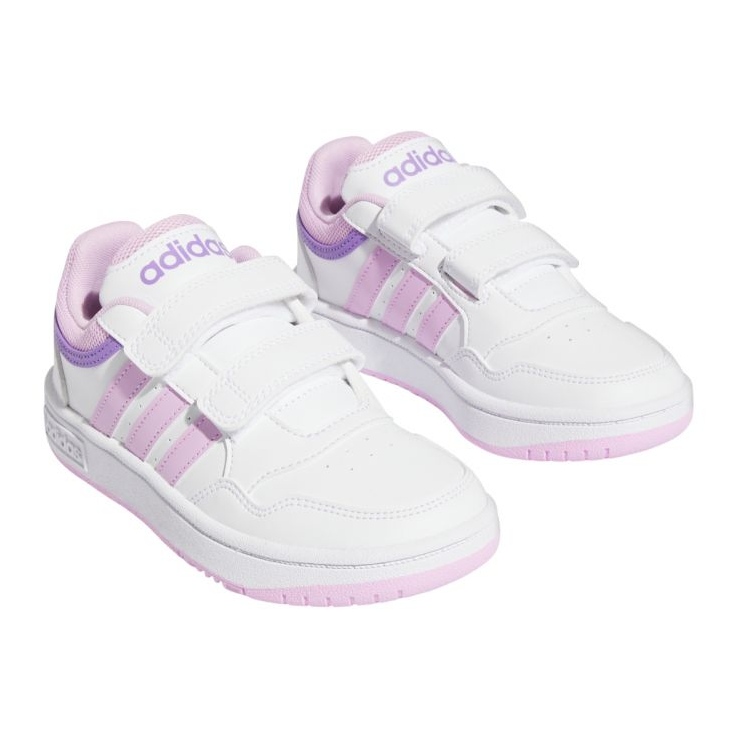 Scarpe Adidas Hoops 3.0 IF5319 bianca 1
