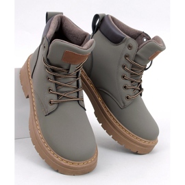 Stivali in legno da donna Kellers Green verde 1