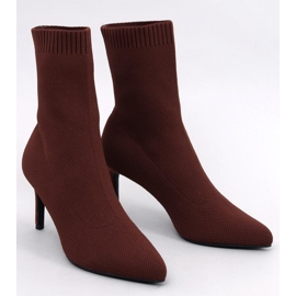 Donatella Stivali a stiletto calzino marroni marrone 1