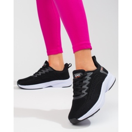 Scarpe sportive da donna DK nere nero 2