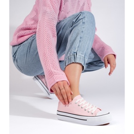 Sneakers rosa da donna 1