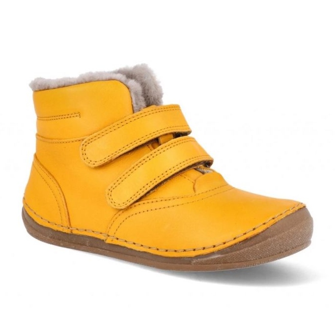 Stivali invernali isolanti Froddo con Velcro (G2110113-7) giallo 1