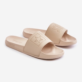 Infradito da donna in schiuma Big Star OO274043 Beige 1