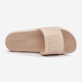 Infradito da donna in schiuma Big Star OO274043 Beige 2