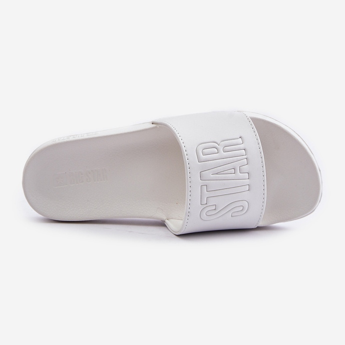Infradito da donna in schiuma Big Star OO274042 Bianco 1