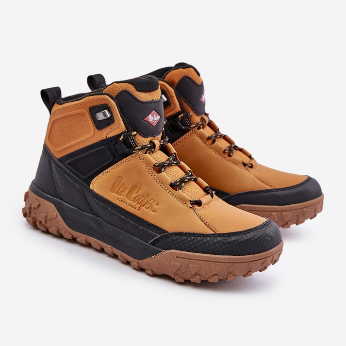 Scarpe da trekking isolanti da uomo Lee Cooper LCJ-24-01-2938 Cammello marrone 1