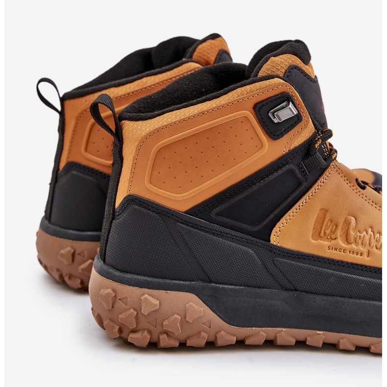 Scarpe da trekking isolanti da uomo Lee Cooper LCJ-24-01-2938 Cammello marrone 2