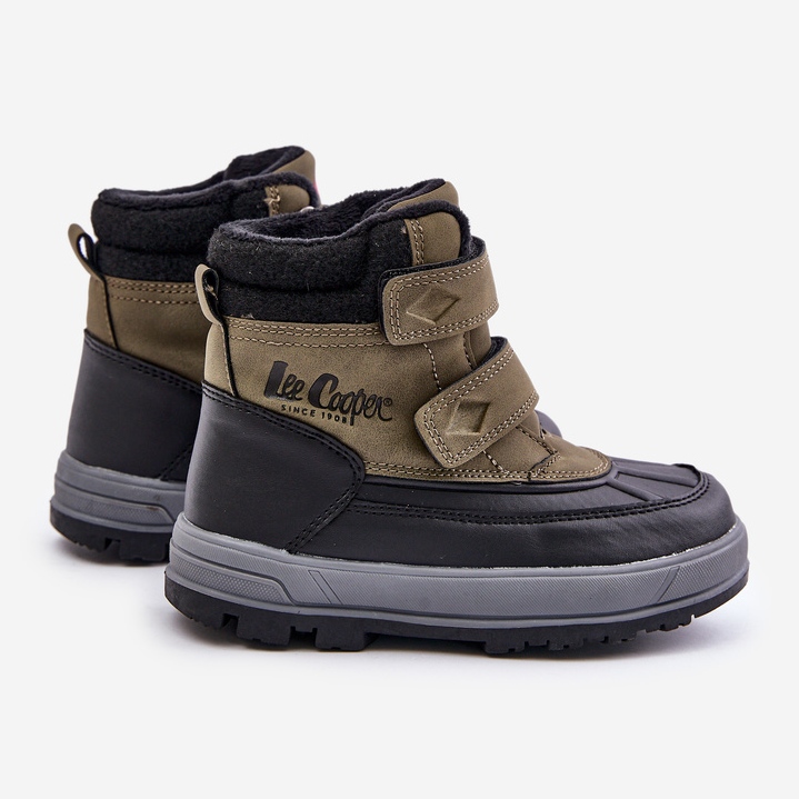 Stivali da neve isolati Lee Cooper da ragazzo LCJ-23-01-2058 Verde 2