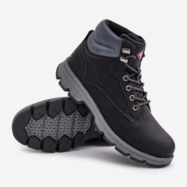Scarpe da trekking da uomo Lee Cooper Trappers LCJ-24-01-2948 Nere nero 2