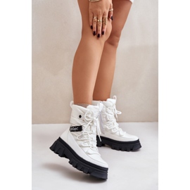 Stivali da neve con cerniera da donna Lee Cooper LCJ-24-47-3142 Bianco 2
