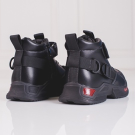 Stivali neri per ragazzi nero 2