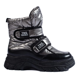 W. Potocki Caldi scarponi da neve da donna di Potocki grigio 1