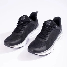 Scarpe sportive nere da uomo Big Star LL174096 Memory Foam nero 1