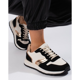 Scarpe sportive nere da donna nero 2