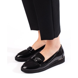 Goodin Signori neri da donna eleganti nero 1