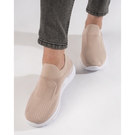 Scarpe fitness da donna color cipria rosa 2