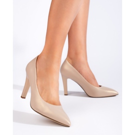 Décolleté classiche da donna color oro di Sergio Leone d'oro 1