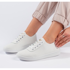 Seastar Scarpe stringate bianche da donna bianco 2