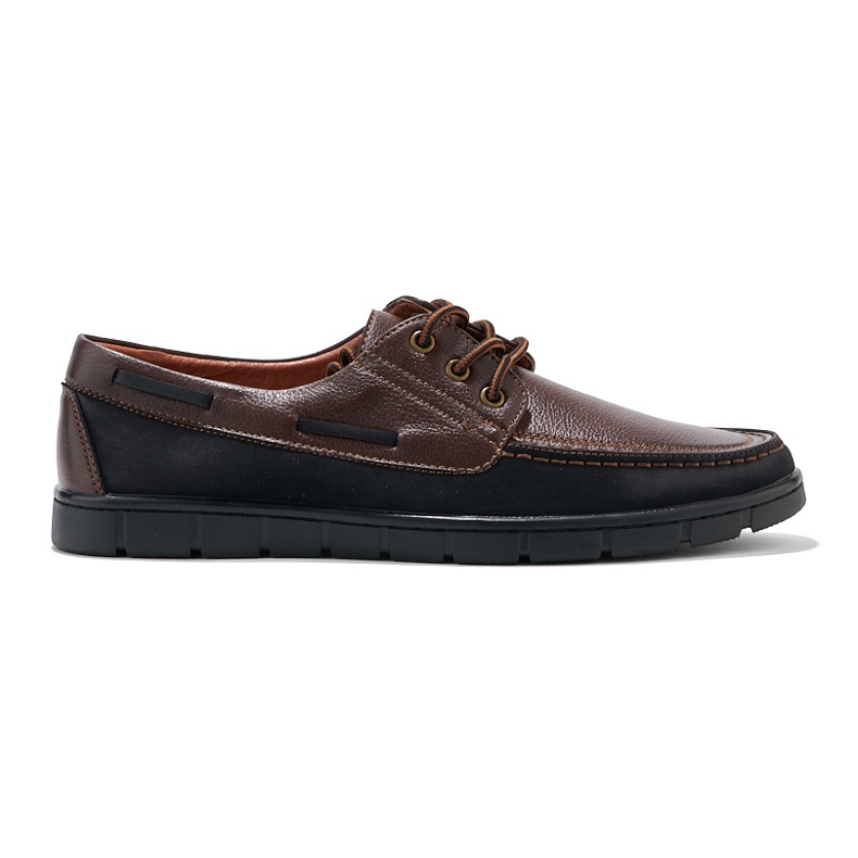 Scarpe stringate marroni da uomo marrone 1