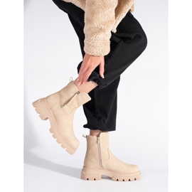 Stivali isolanti da donna beige di Sergio Leone 1