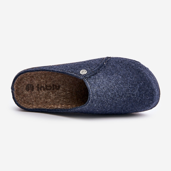 Scarpe Home da Uomo Pantofole Infradito Inblu MT000011 Blu Navy 2