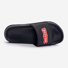 Infradito da uomo con logo Big Star OO174028 Nere nero 1