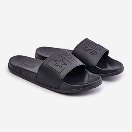 Infradito leggere da uomo con logo Big Star OO174030 Nere nero 1